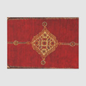 ペルシャじゅうたん模様 薄葉紙 (正面)