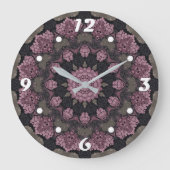 ペルシャじゅうたん ラージ壁時計 (正面)