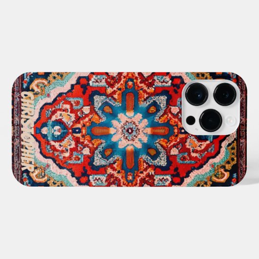 ペルシャじゅうたん iPhoneケース (裏面横)