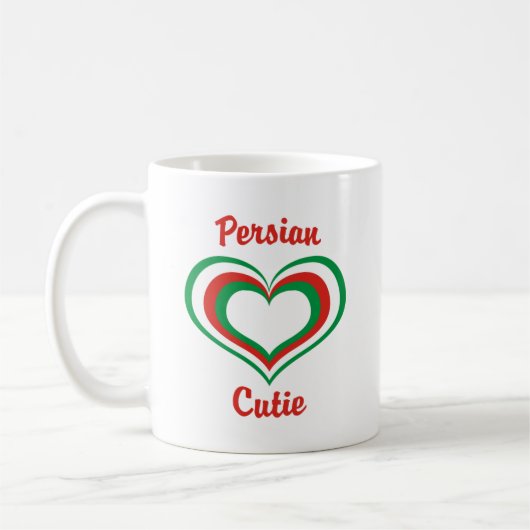 ペルシャのかわいこちゃん コーヒーマグカップ (左)
