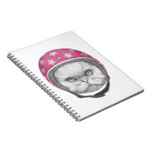 ペルシャのオートバイのライダー ノートブック (右側)