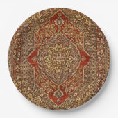 ペルシャのカーペットの外観 – Tabris ペーパープレート (正面)