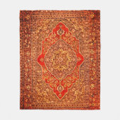 ペルシャのカーペットルック – Tabrisフリースブランケット フリースブランケット (正面)