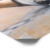 ペルシャのキッテンのポスター – 柔らかい毛皮と大きな目買-  ポスター (角)