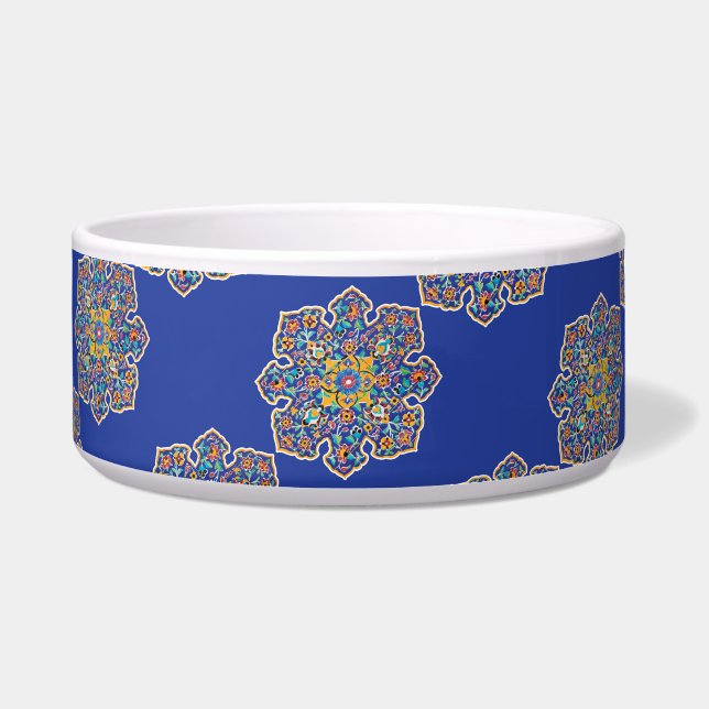 ペルシャのターコイズ ボウル (正面)