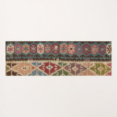 ペルシャのトルコ絨毯パターンキリム ヨガマット (裏面(横))