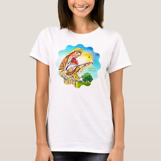ペルシャのノウルーズTシャツ Tシャツ (正面)
