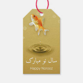ペルシャのハッピーニューイヤーNorooz Fish ギフトタグ