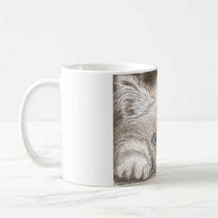 ペルシャのヒマラヤ子ネコ/猫のコーヒー・マグ コーヒーマグカップ