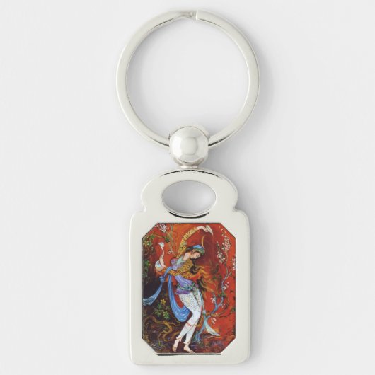 ペルシャのミニチュア踊りのニンフ キーホルダー (正面)