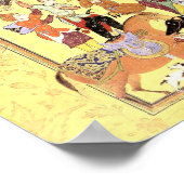 ペルシャのミニチュア:イスカンダル、廃棄 ポスター (角)