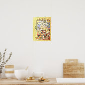 ペルシャのミニチュア:イスカンダル、廃棄 ポスター (キッチン)