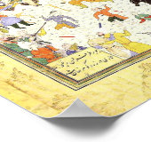 ペルシャのミニチュア:エジプトのアジズとズライカ ポスター (角)