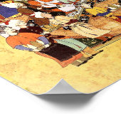 ペルシャのミニチュア：ユスフとズラ結婚イカ ポスター (角)