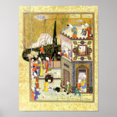 ペルシャのミニチュア：彼の教訓学は古いならず者 ポスター (正面)