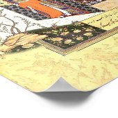 ペルシャのミニチュアA Vision of Angels ポスター (角)