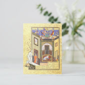 ペルシャのミニチュアA Vision of Angels ポストカード (スタンド正面)