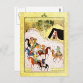 ペルシャのミニチュール：私の歓待は金銭で買えるものではない！ ポストカード (正面/裏面)