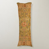 ペルシャのミュートグリーンイエローブルー  ボディピロー (正面縦)