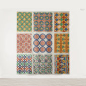 ペルシャのモザイク・タイルの壁のタペストリー タペストリー (正面)