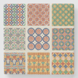 ペルシャのモザイク・タイルの大理石のコースター ストーンコースター