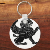 ペルシャのライオン キーホルダー (正面)