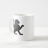 ペルシャのライオン コーヒーマグカップ (正面左)