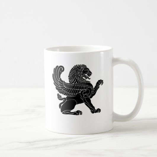 ペルシャのライオン コーヒーマグカップ (右)