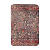 ペルシャのヴィンテージの旧式なカーペットの自然のファインアート バスマット (正面縦)