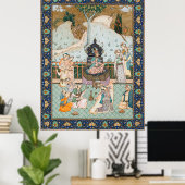 ペルシャの古代文芸 ポスター (ホームオフィス)