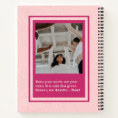 ペルシャの姉妹のための力強い卒業ギフト ノートブック (裏面)