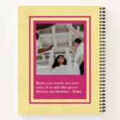 ペルシャの姉妹のための力強い卒業ギフト ノートブック (裏面)