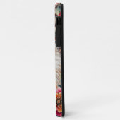 ペルシャの子猫の花ペルシャのフローラを楽しむ Case-Mate iPhoneケース (裏面/左)