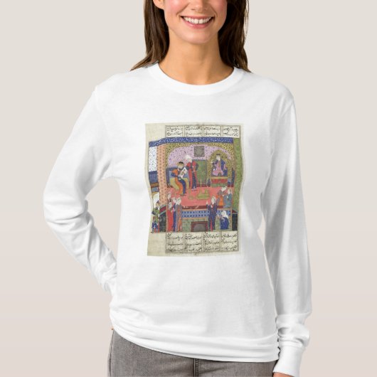 ペルシャの宮殿の王のインテリア Tシャツ (正面)