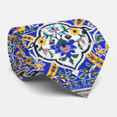 ペルシャの手の込んだタイル張りの壁画 ネクタイ (ロール)