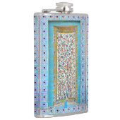 ペルシャの手の込んだタイル張りの壁画 フラスク (右)