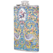 ペルシャの手の込んだタイル張りの壁画 フラスク (左)