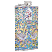 ペルシャの手の込んだタイル張りの壁画 フラスク (右)