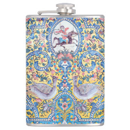 ペルシャの手の込んだタイル張りの壁画 フラスク