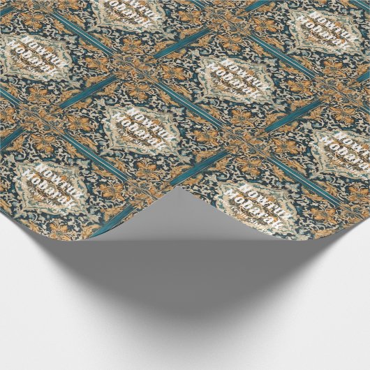 ペルシャの新年ノウルーズディナーパーティーイベントギフト ラッピングペーパー (角)