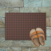 ペルシャの日焼け入り縁取り民族柄 ドアマット