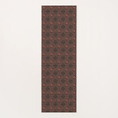 ペルシャの日焼け入り縁取り民族柄 ヨガマット (裏面)