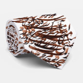 ペルシャの書道 ネクタイ (ロール)