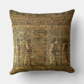 ペルシャの王の監視の射手のフリーズ、のために クッション (裏面)