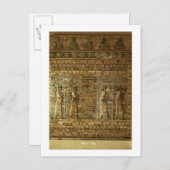 ペルシャの王の監視の射手のフリーズ、のために ポストカード (正面/裏面)