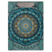 ペルシャの目のサイケデリック曼荼羅 クリップボード (正面)