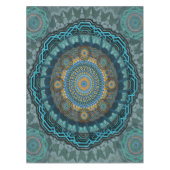 ペルシャの目のサイケデリック曼荼羅 テーブルクロス (正面)