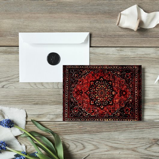 ペルシャの絨毯の外観はバラの着色地