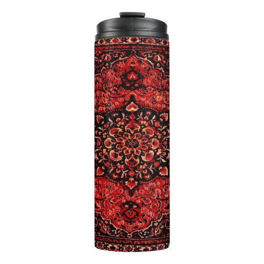 ペルシャの絨毯の外観はバラの着色地 タンブラー (正面)