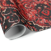 ペルシャの絨毯の外観はバラの着色地 ラッピングペーパー (ロールコーナー)